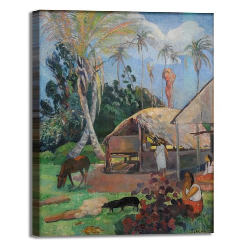 Gauguin maiali neri design