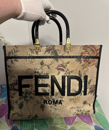 Borsa fendi floreale - fendi,