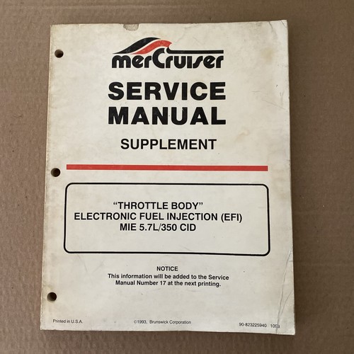 1993 mercruiser throttle - 1993,