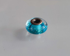 Charm Pandora Murrina Azzurra Con Bolle 