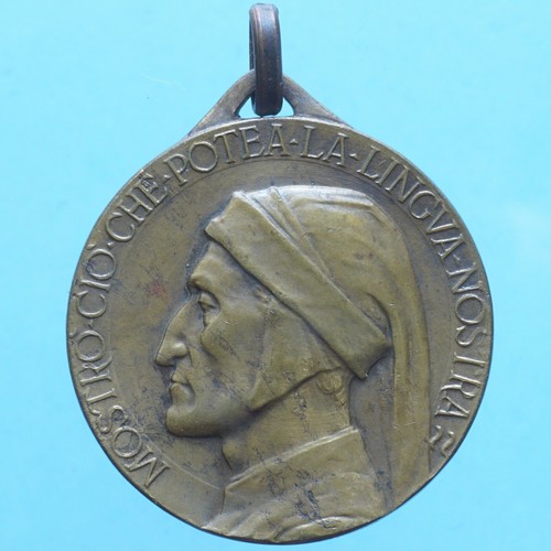 Firenze medaglia 1921 600 anni - firenze,