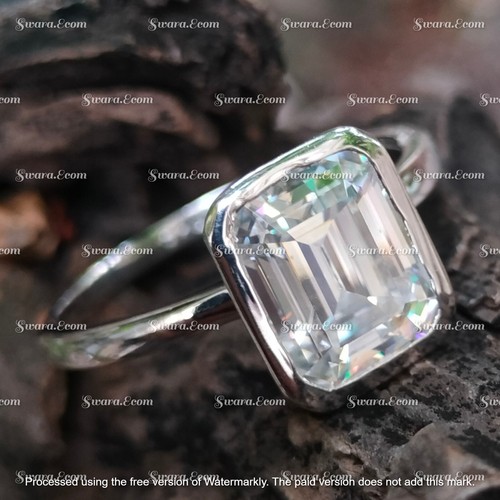 50ct smeraldo diamanti finti - 2.50ct,