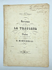 TRAVIATA Verdi Morceau Violino