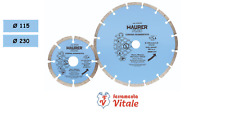 DISCO DIAMANTATO CORONA SEGMENTATA PIETRA MATTONI REFRATTARI FLEX 115 230