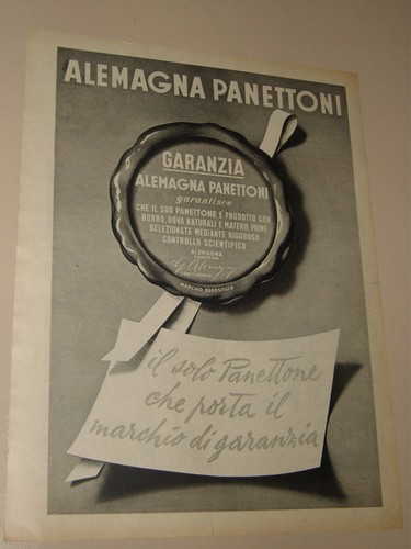 Alemagna panettone anni - alemagna, panettone=anni