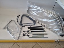 Kit Raschiavetro allum.telaio defl,guarnizioni Defl,maniglie alzav. Con Rosoni.