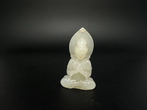Statua buddha giada - statua,