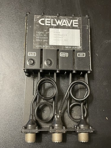 Duplexer vhf celwave 636 - vhf, 636-a