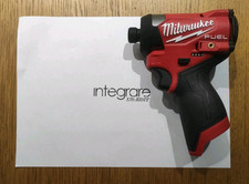 Milwaukee 3453-20 M12 Fuel 1/4" Hex Impact Driver 12 Volt GEN 3 Come Nuovo