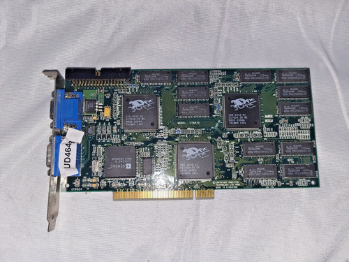 Scheda video pci vintage - scheda,