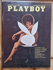 PLAYBOY n° 1 ANNO 1 NOVEMBRE  1972 CON POSTER AGOSTINA BELLI VICKI PETERS