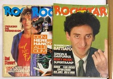 Rockstar - 3 riviste. 1983 N 29,30 e 1984 N 47 (con poster Bruce Springsteen).