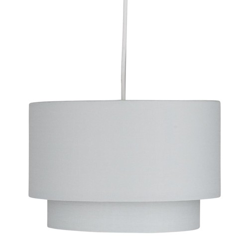 Plafoniera moderna grigio