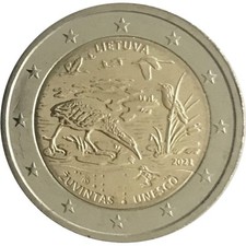 2 Euro Lithuania 2021 BU