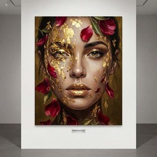 Fiori astratti di donna