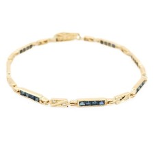 Bracciale Zaffiri E Diamanti