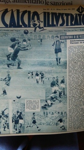 Calcio illustrato 1944 num - calcio, num.15