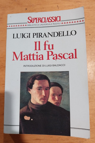 Libro romanzo mattia - il, fu