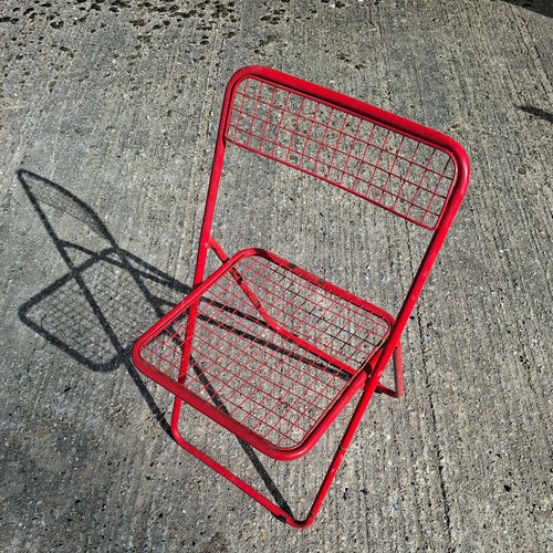 Sedia pieghevole retro - retro, stile