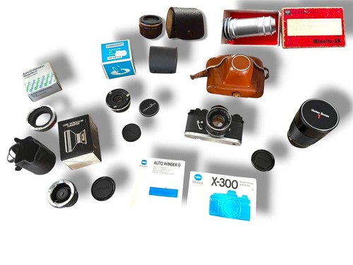 Minolta set auto - sr-1, rokkor