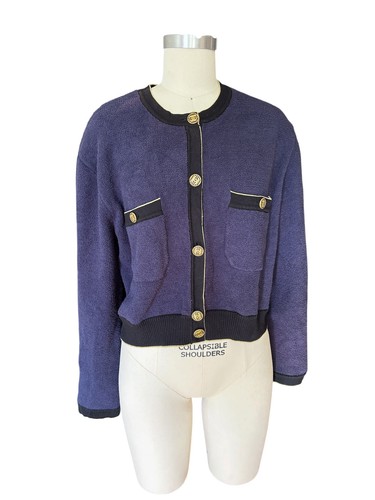Giacca cardigan chanel vintage - giacca,