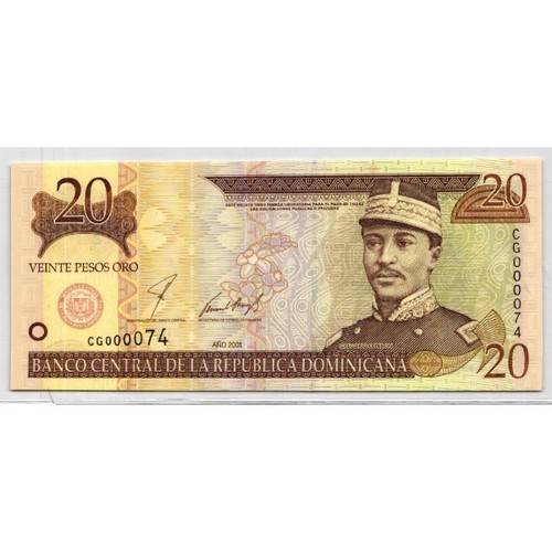 Dominican republic pesos - dominican, 20