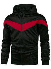 Manfinity Sport Corelite Giubbotto sportivo con cappuccio Colore Nero V Taglia L