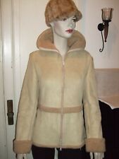 MONTONE LAMB SFIZIO PELLICCIA ECOLOGICA SINTETICA FAUX FUR WEB PELZ 46 CERNIERA 