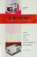 Catalogo Leica Leicina vintage