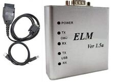 DIAGNOSI AUTO interfaccia METALLICA OBD OBD2 USB CAN BUS tutte le auto