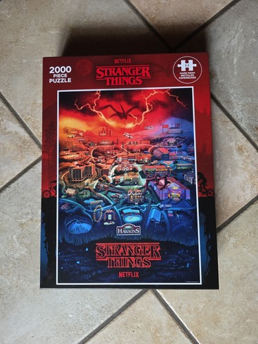 Stranger things puzzle 2000 - stranger,