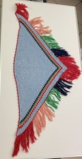 Vintage Scialle Di Vari Colori