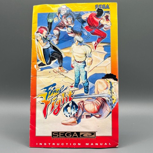 Final fight manuale sega - final,