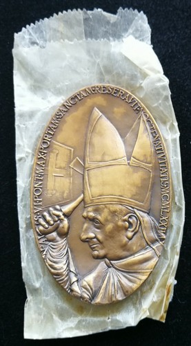 Medaglione artistico papa - artistico,