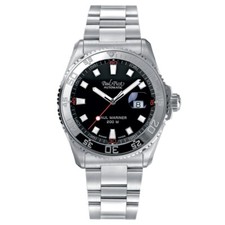 Orologio Uomo Paul Picot Automatico Paul Mariner 3 Nero Acciaio 200 M 4351S