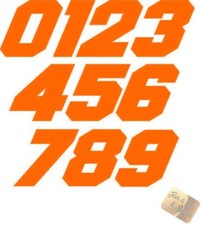 Adesivi NUMERI DA GARA COLOR