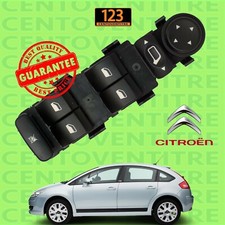 Pulsantiera Alzavetro Anteriore Sinistra Citroen C4 2004 - 2015 comp. 6554.HA