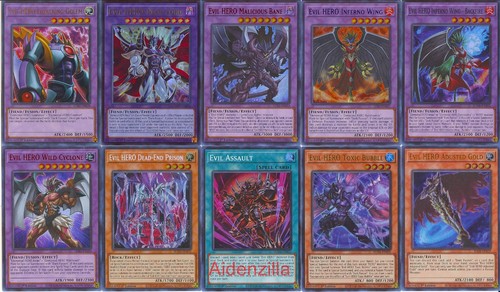 Mazzo yugioh eroe - yugioh, malegno