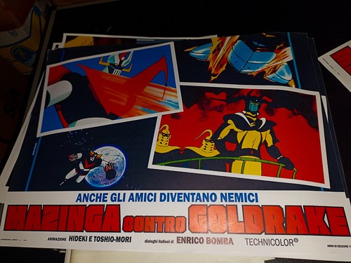 Fotobusta mazinga contro - fotobusta,
