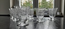 6 VERRES A VIN ROUGE EN