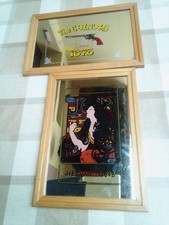 2 specchi pubblicitari JOB cigarettes + The Colt.45 – 23 x 33 cm - Vintage