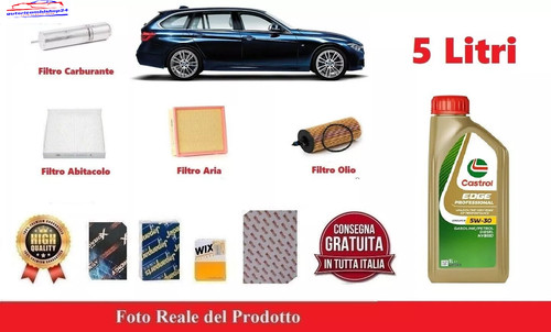 Kit filtri tagliando olio - kit,