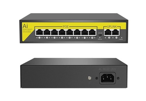 Switch rete poe ethernet 8 - switch,