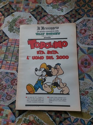 Disney allegato messaggero - allegato,