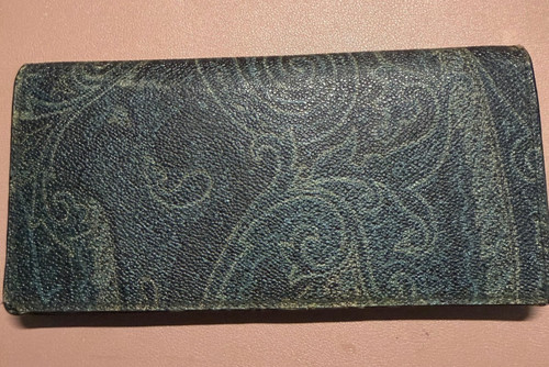Portafoglio lungo etro paisley - lungo,