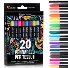 20 Pennarelli per Tessuti e