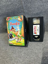 VIDEOCASSETTA VHS BAMBI originale WALT DISNEY VIDEO BUENA VISTA HOME VIDEO