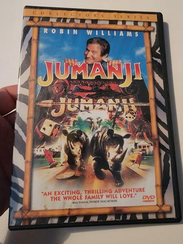 Jumanji dvd 2000 - jumanji, 2000,