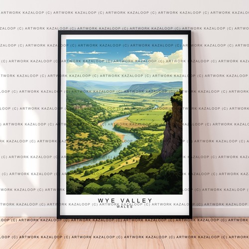 Poster wye valley - poster,