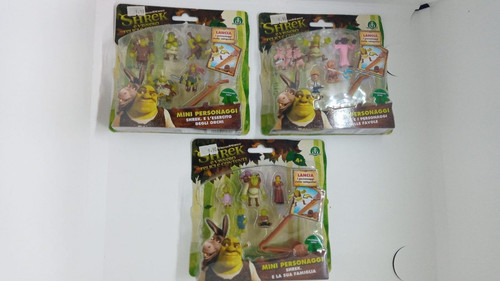 Blister shrek mini personaggi - mini,